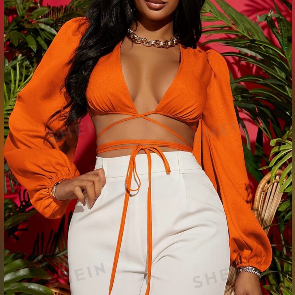 Orange top